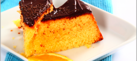 Torta arancio e cioccolato